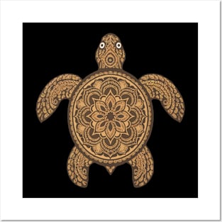 Mandala Turtle Posters and Art